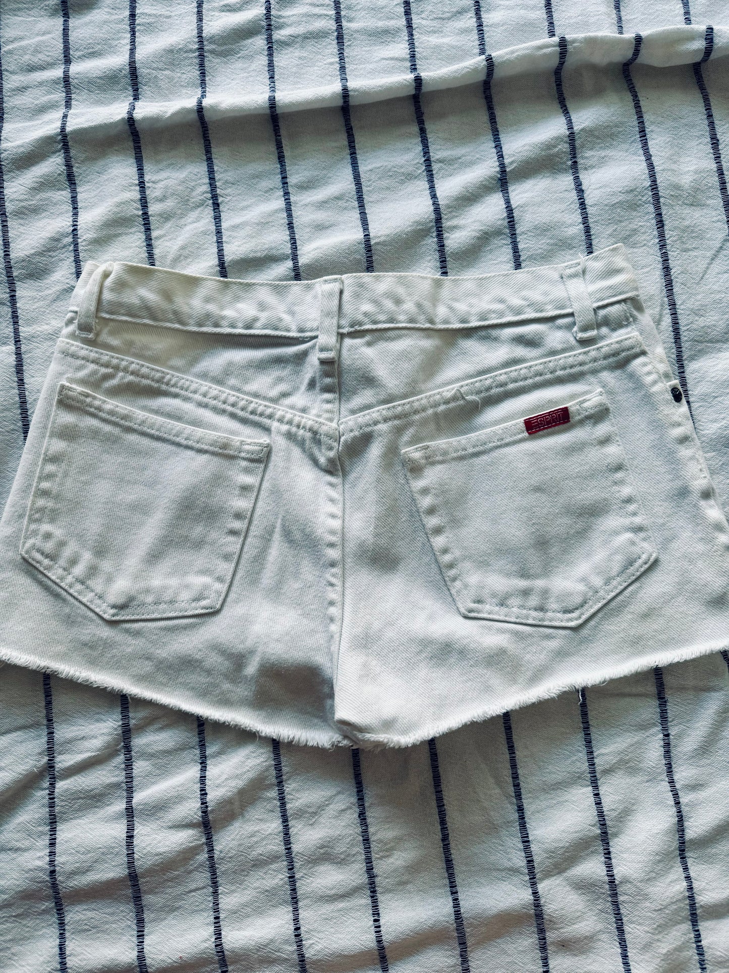 Esprit White denim Short