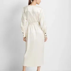 Club Monaco Silk Shirt Dress