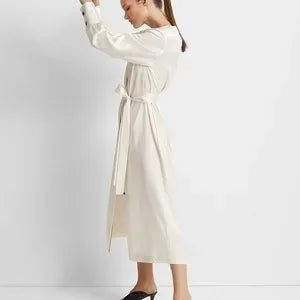 Club Monaco Silk Shirt Dress